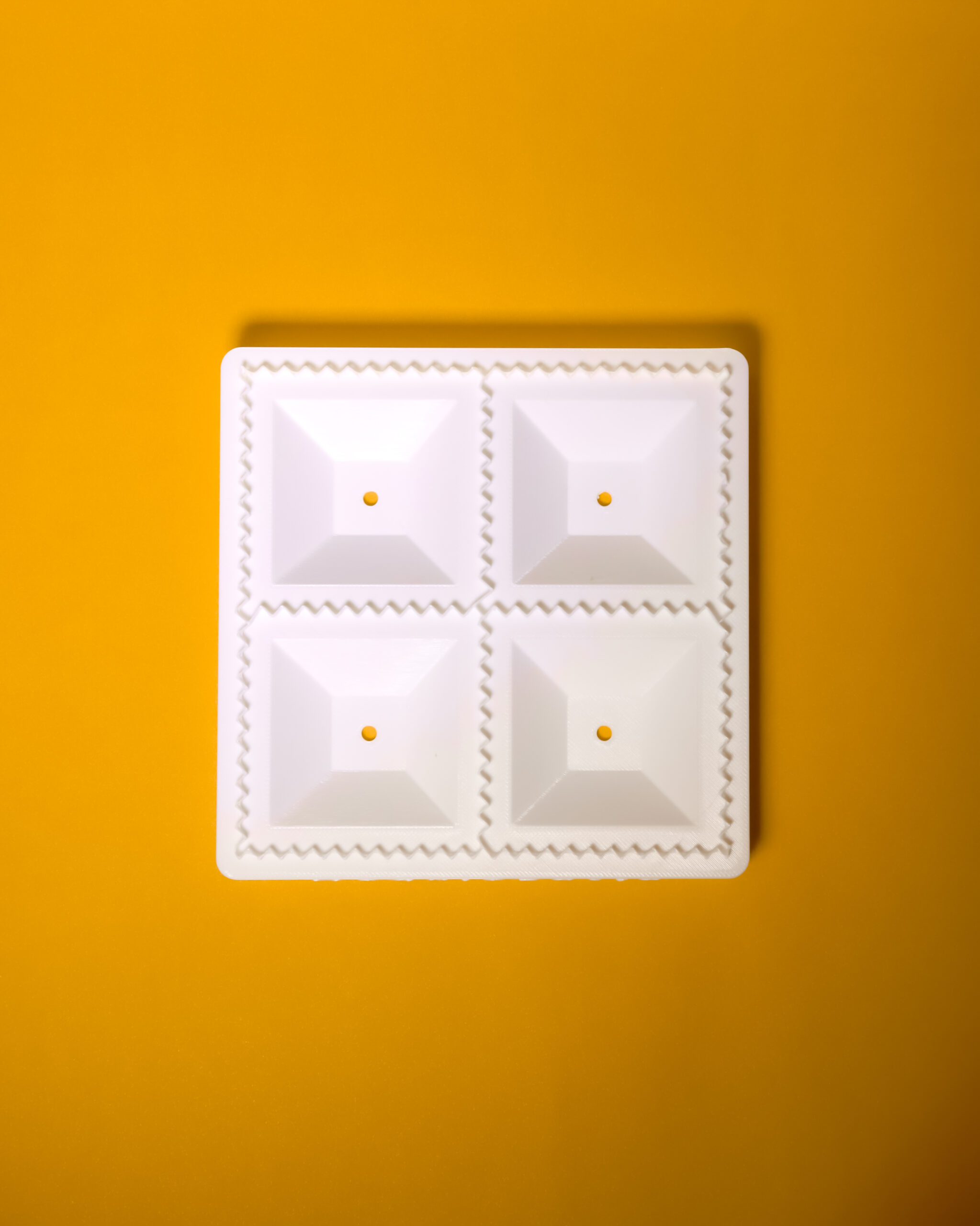 Forma de Ravioli Quadrada 4 Cavidades