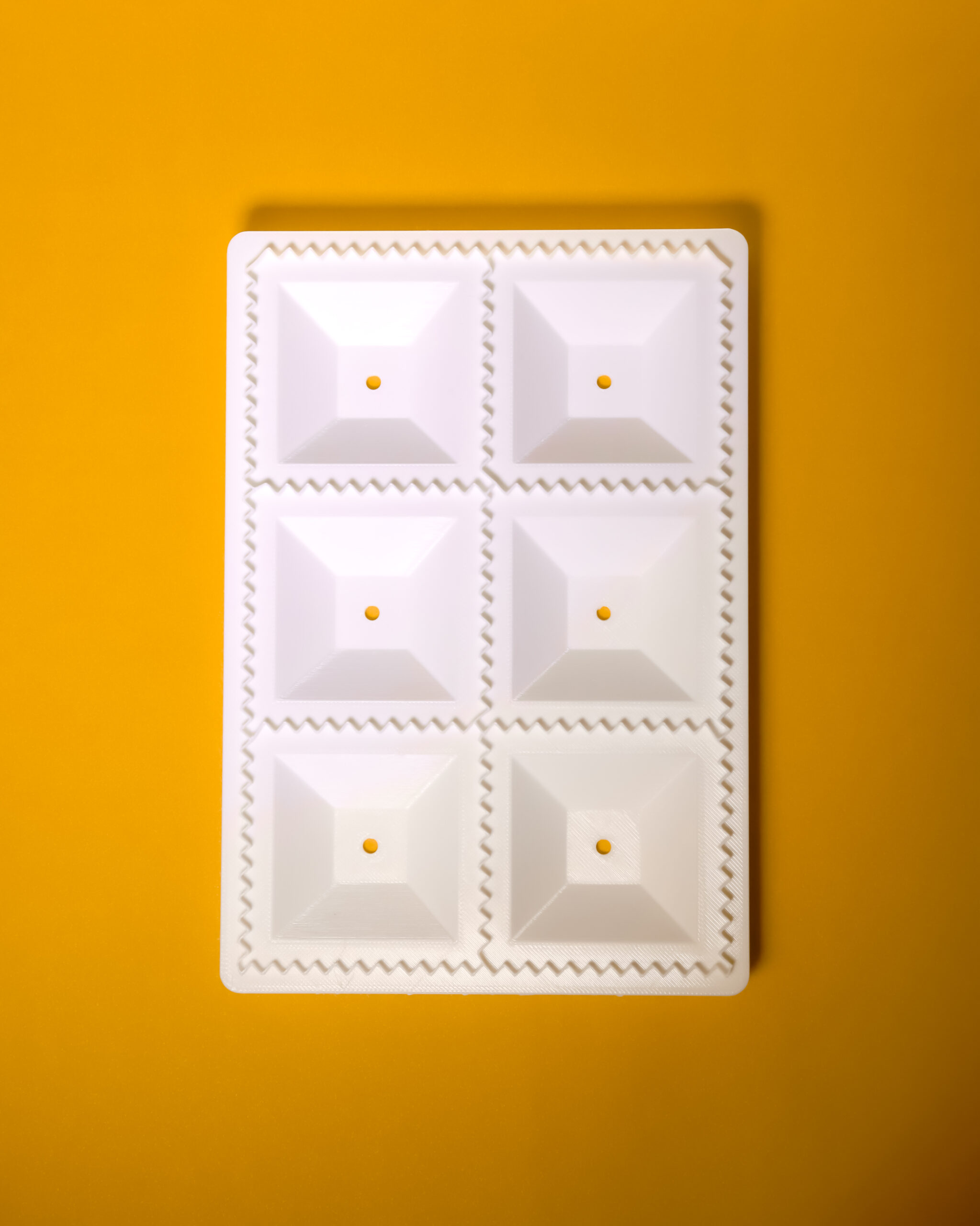 Forma de Ravioli Quadrada 6 Cavidades