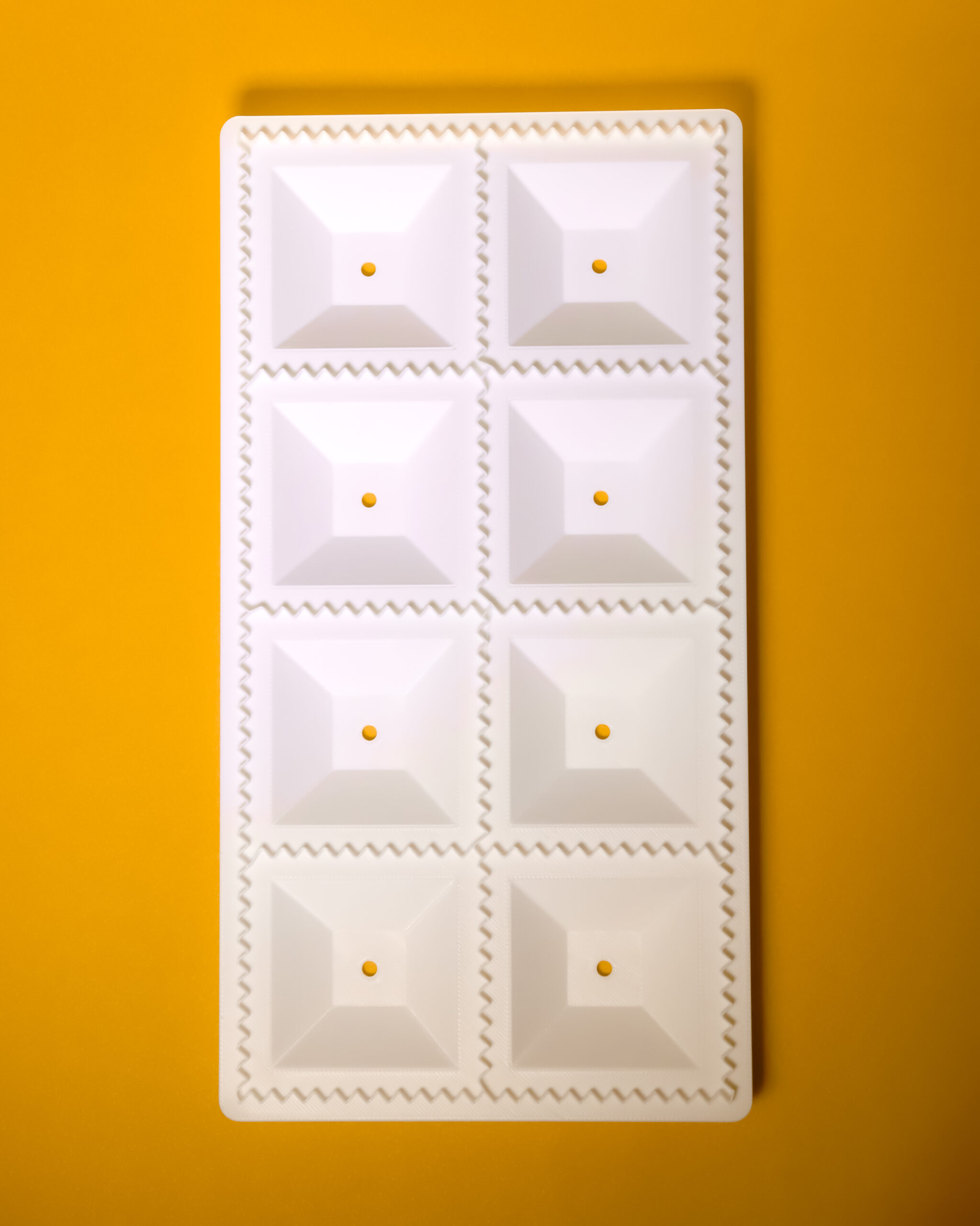 Forma de Ravioli Quadrada 8 Cavidades
