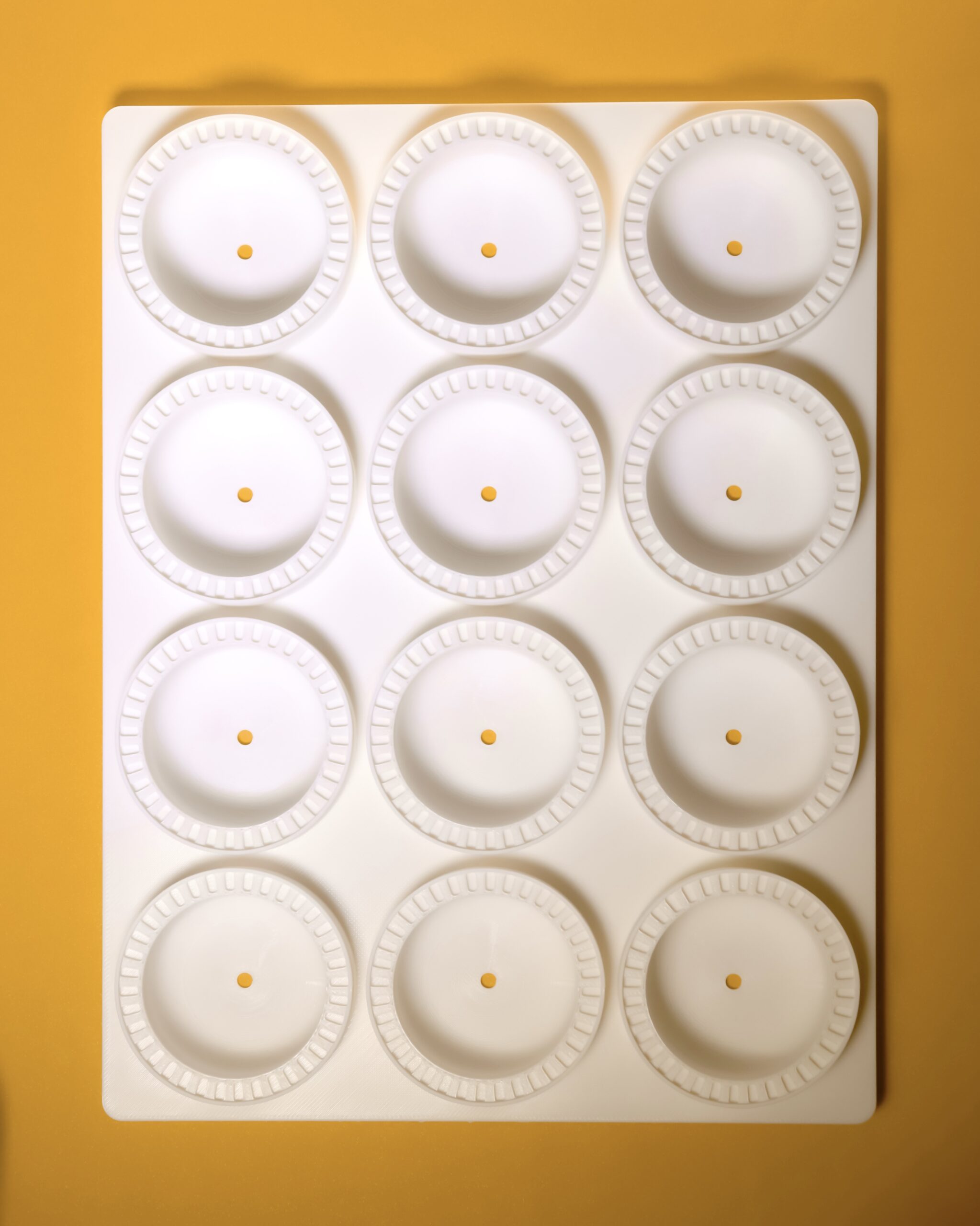 Forma de Ravioli Redonda 12 Cavidades