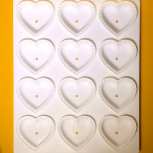 Forma de Ravioli Coração de 12 Cavidades