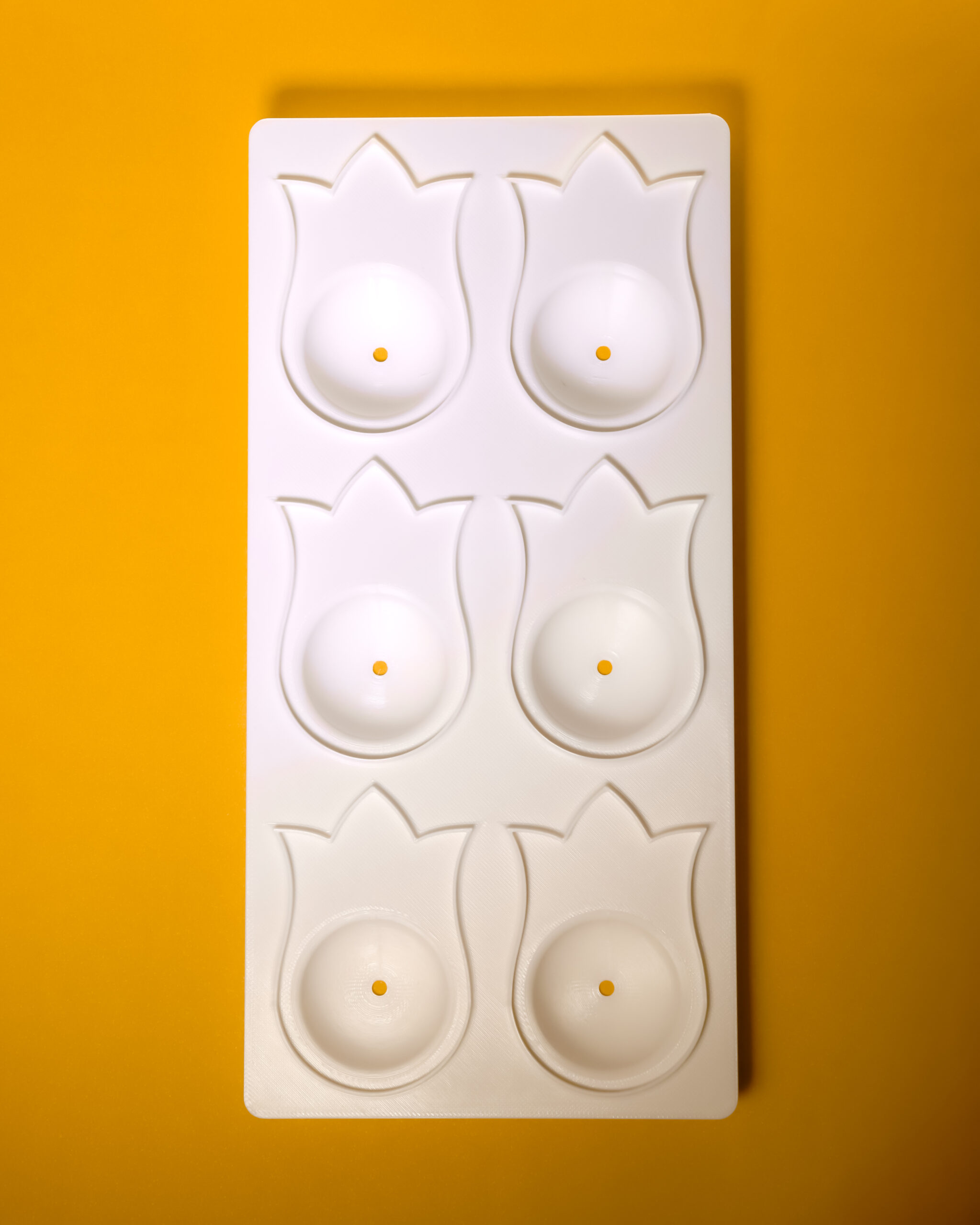 Forma de Ravioli Tulipa 6 Cavidades
