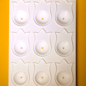 Forma de Ravioli Tulipa 9 Cavidades