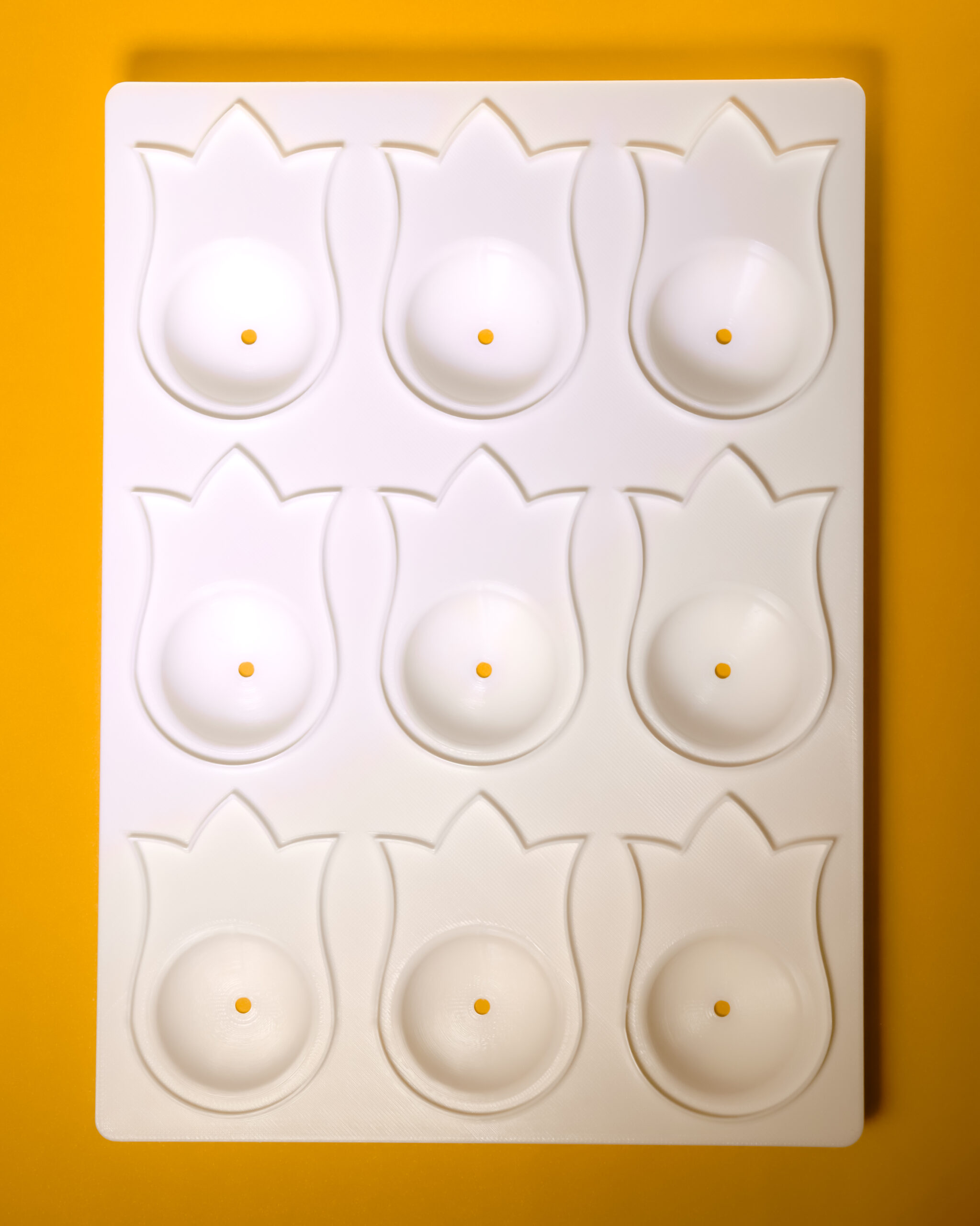 Forma de Ravioli Tulipa 9 Cavidades